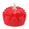 Wholesale of cross-border swinging electronic candles, lotus flower lamps, household Buddha offering lamps, simulated flame lamps in front of the Buddha Item Picture